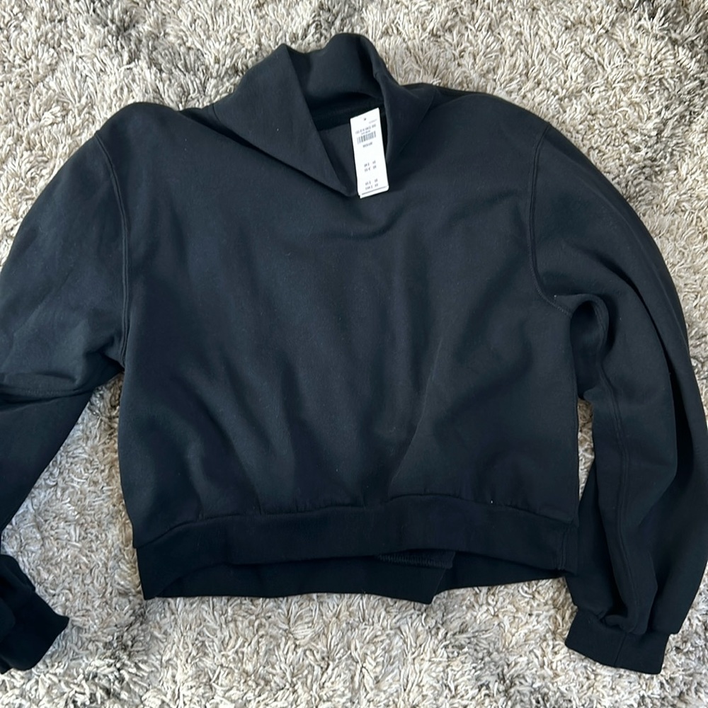 NWT Abercrombie Soft AF Cowl Neck Sweatshirt